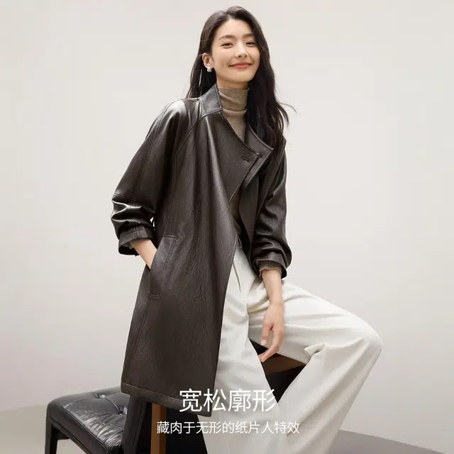 佐塞斯 高端品质复古高级感简约舒适长袖夹克外套 女款
