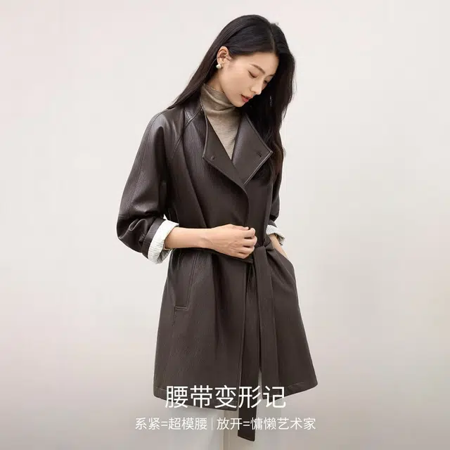 佐塞斯 高端品质复古高级感简约舒适长袖夹克外套 女款