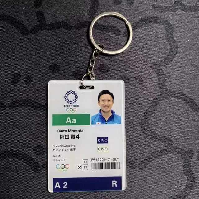 图涂丫 桃田贤斗羽毛球 球星参赛国羽周边李梓嘉 亚克力 挂件 男女同款情侣款