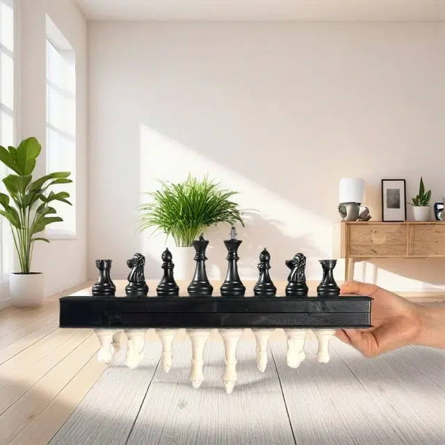 万格 磁性西洋棋便携折叠棋盘 国际象棋