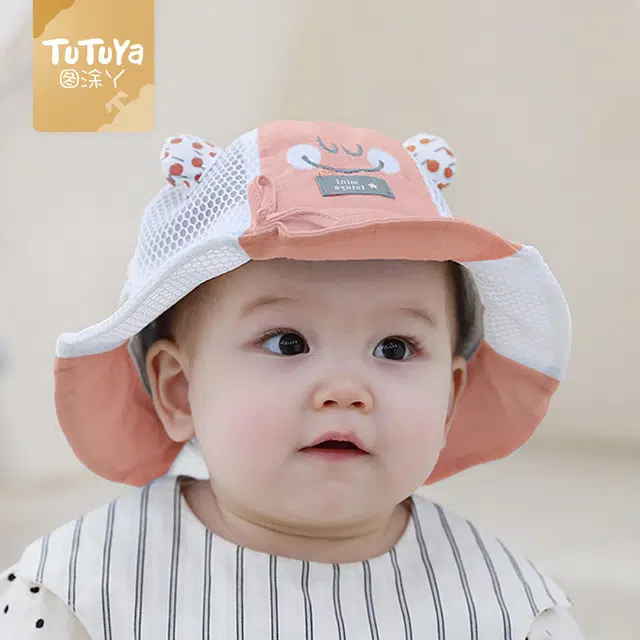 图涂丫 薄款防晒太阳遮阳 棉 渔夫帽 男女同款情侣款