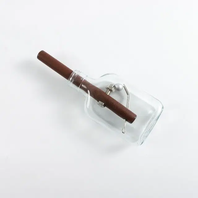 万格 创意玻璃瓶解锁解扣鲁 解环玩具
