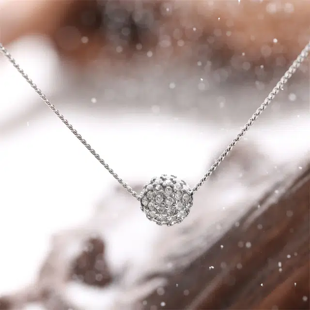 纪梵希 百搭轻奢小火球简约舒适时尚 合金 项链 男女同款情侣款