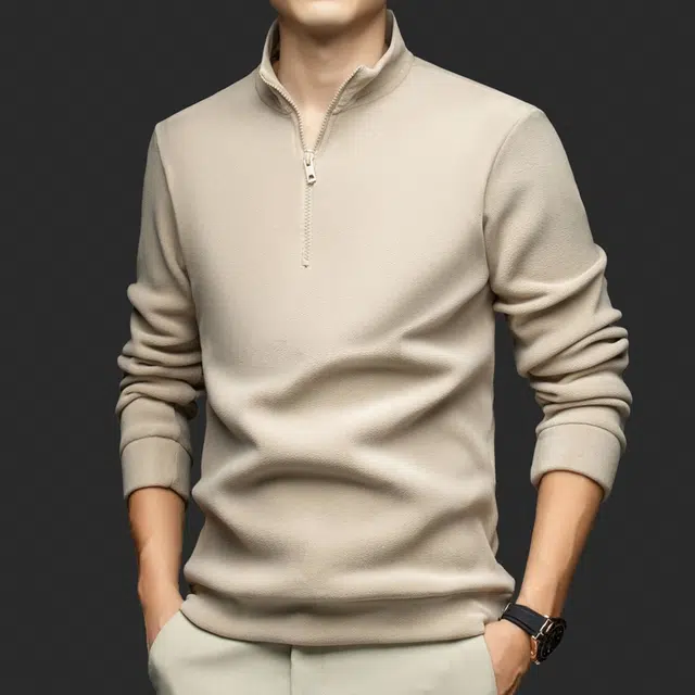 卡丹狄诺 双面奥粒绒保暖户打底休闲运动弹力百搭亲肤卫衣 男款