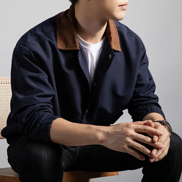 卡丹狄诺 男士美式经典复古潮流工装外套高街风撞色翻领宽松百搭户外休闲春秋季飞行员夹克男 男女同款