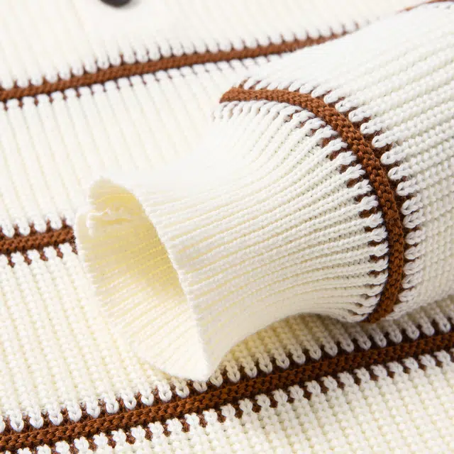 卡丹狄诺 男士秋冬季条纹套头上衣毛衣 男款