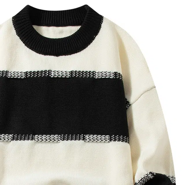 卡丹狄诺 潮流撞色青年时尚男士上衣毛衣 男款