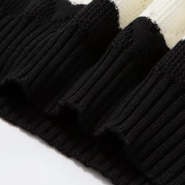 卡丹狄诺 秋冬季提花撞色男士保暖上衣毛衣 男款