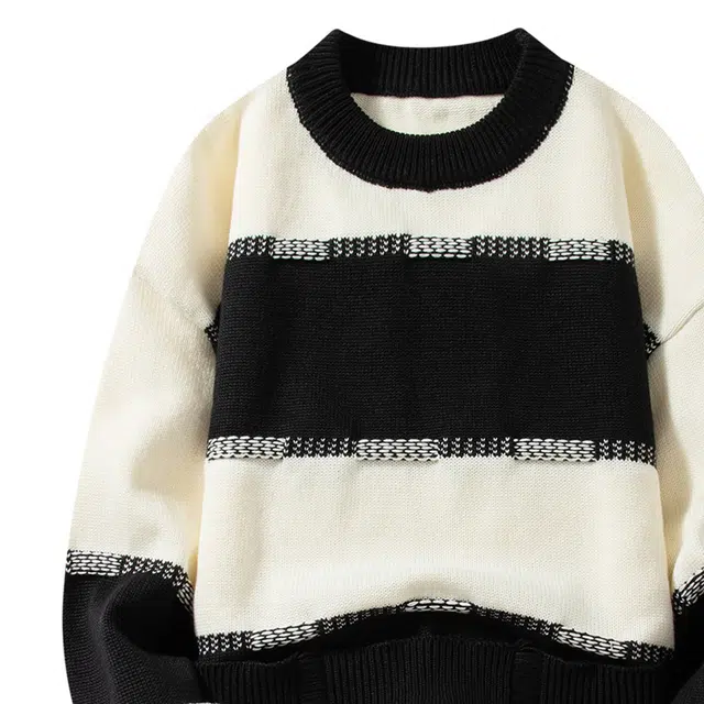 卡丹狄诺 潮流撞色青年时尚男士上衣毛衣 男款