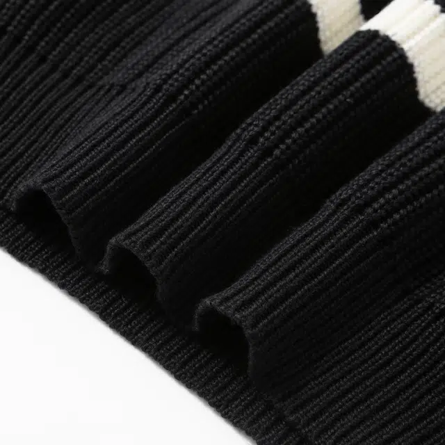 卡丹狄诺 秋冬季男士套头撞色上衣毛衣 男款