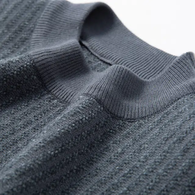 卡丹狄诺 秋冬季加厚重磅保暖男士上衣毛衣 男款