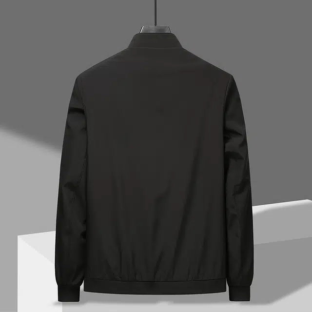 卡丹狄诺 简约轻商务户外休闲舒适百搭长袖春秋季立领夹克外套 男款