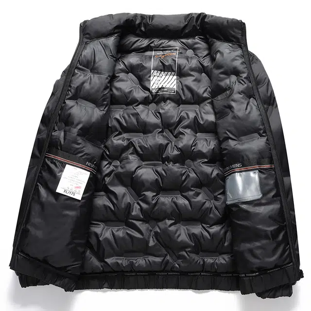 卡丹狄诺 加厚保暖防风立领男士棉衣轻商务休闲外套男青年款棉袄棉服 男款