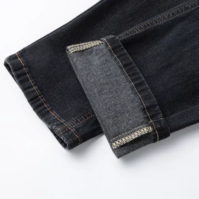 卡丹狄诺 修身男士夏季垂感宽松直筒牛仔裤 男款