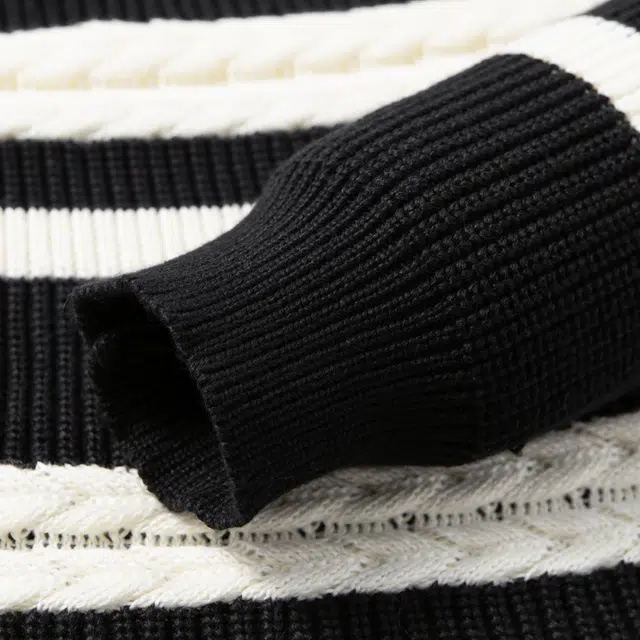 卡丹狄诺 秋冬季男士套头撞色上衣毛衣 男款