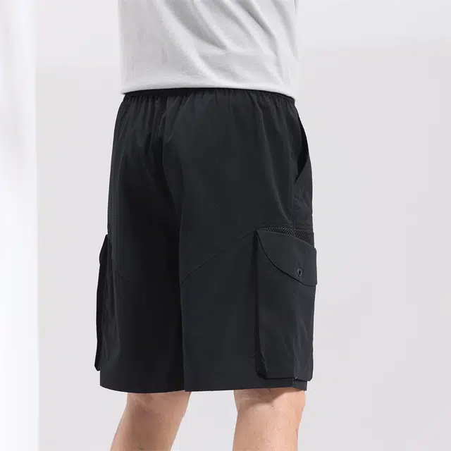 卡丹狄诺 街头复古多口袋阔腿休闲百搭工装短裤 男款