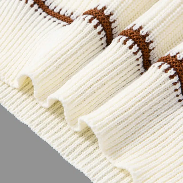 卡丹狄诺 男士秋冬季条纹套头上衣毛衣 男款