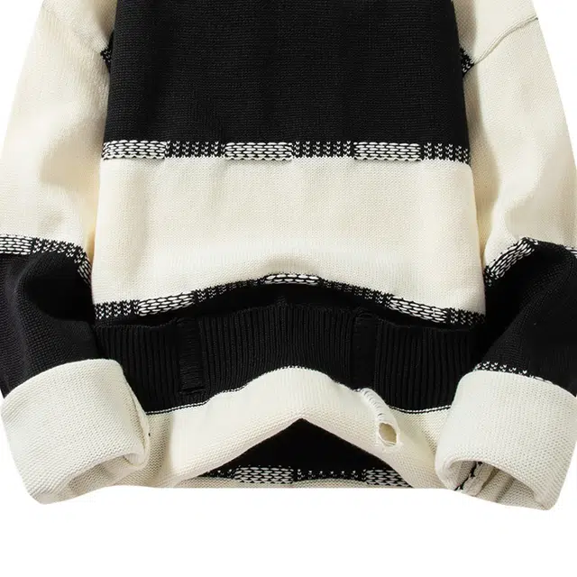 卡丹狄诺 潮流撞色青年时尚男士上衣毛衣 男款