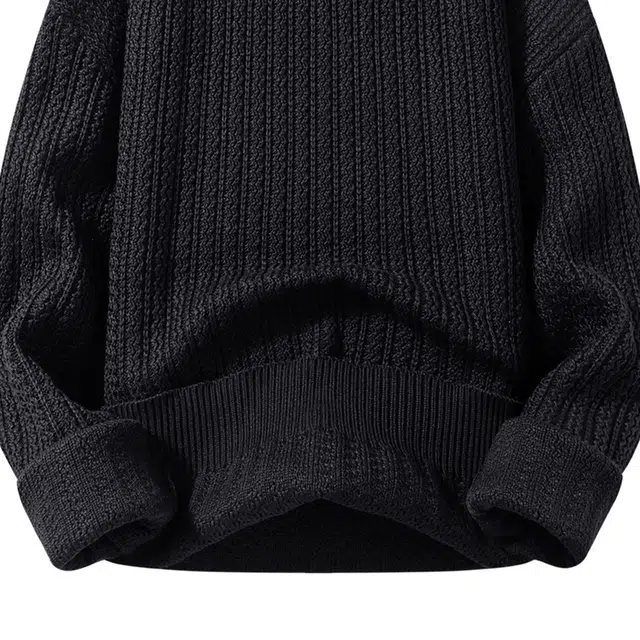 卡丹狄诺 男式保暖加厚纯色秋冬季上衣毛衣 男款