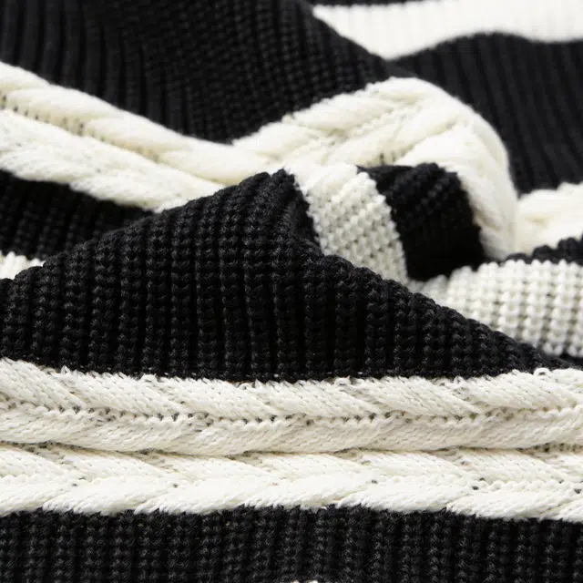 卡丹狄诺 秋冬季男士套头撞色上衣毛衣 男款