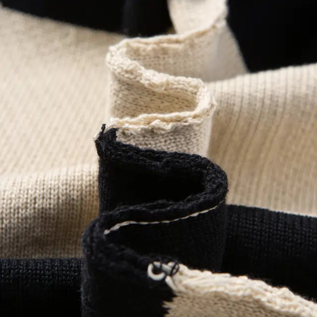 卡丹狄诺 秋冬季男士撞色套头上衣毛衣 男款