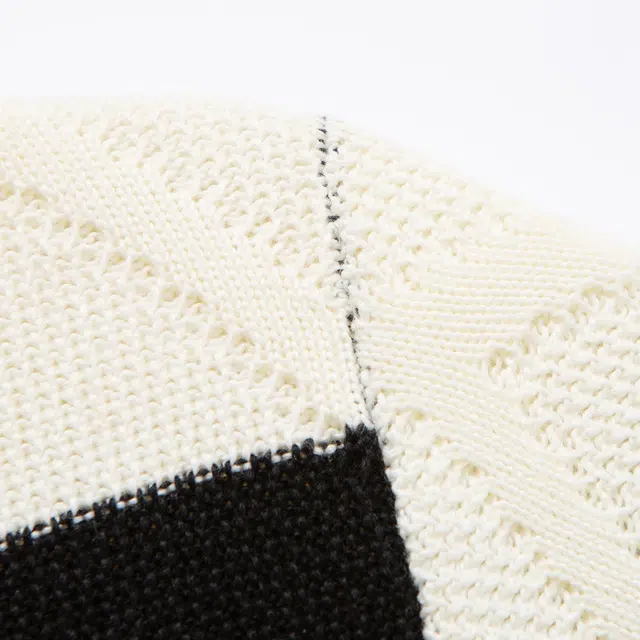 卡丹狄诺 秋冬季提花撞色男士保暖上衣毛衣 男款