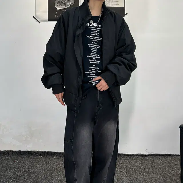 CORNILOT cleanfitbomber