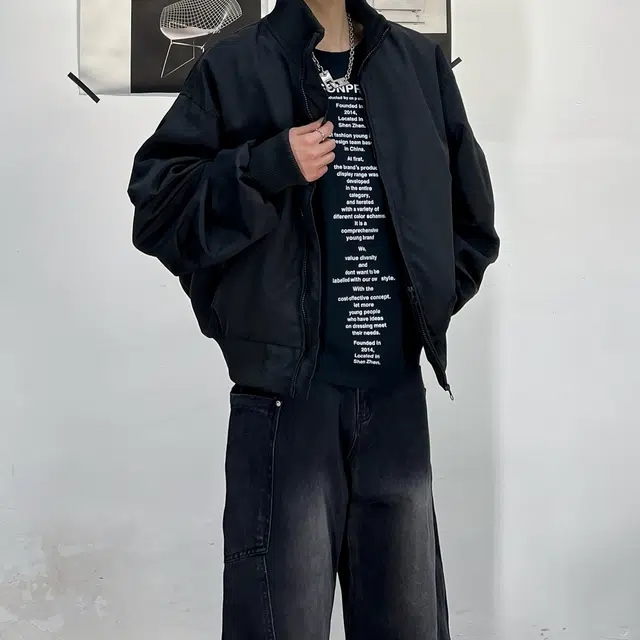 CORNILOT cleanfitbomber