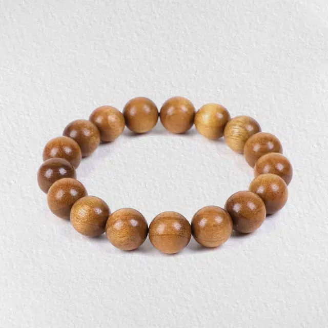 茂琼 招财进宝万事顺遂好运连连新中式国潮民族风盘串单圈盘玩时尚百搭潮流高级文玩盘玩念珠 楠木 木作手串 男女同款情侣款