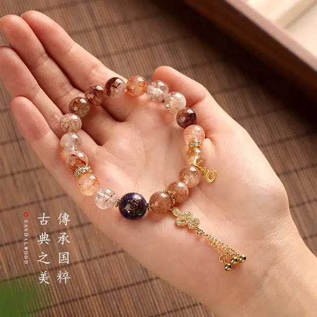 茂琼 轻奢 设计灵蛇国潮高级感简约小众#好运 超七 手串 女款