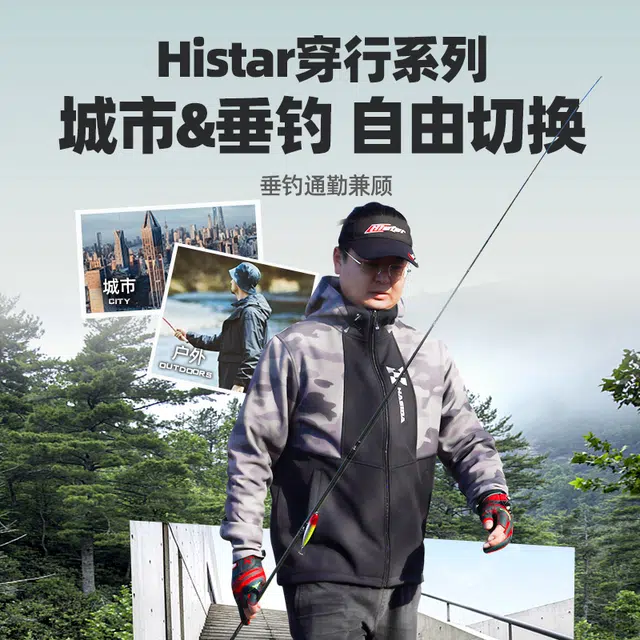 哈斯达 秋冬季加绒保暖路亚矶钓防水钓鱼服 男款 迷彩色