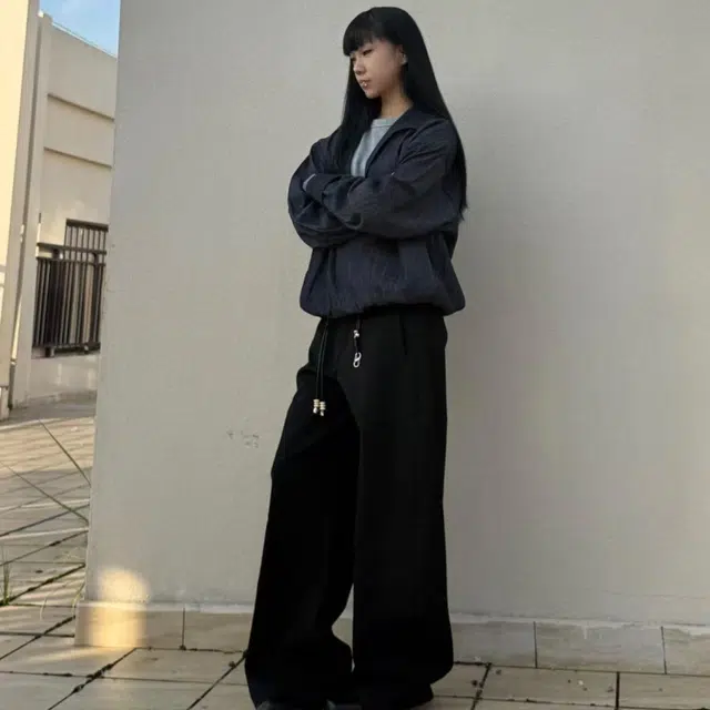 一碗士多 假两件拼接色翻领宽松套头小众设计高级感潮流时尚休闲舒适百搭无性别主义日常城市户外通勤出街拍照简约轻熟风衬衫 男女同款