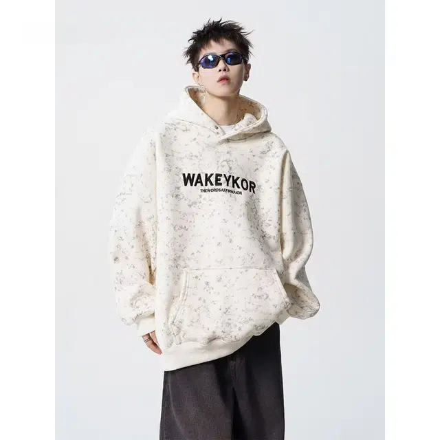 木木兔 经典潮牌美式高街长袖男生秋冬潮流穿搭冬天轻奢百搭冬季衣服国潮宽松简约时尚流行加绒上衣卫衣 男女同款