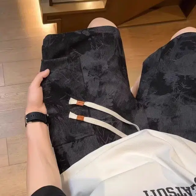 木木兔 美式男士短裤夏季潮流百搭男生裤子简约港风多口袋夏天五分裤工装裤 男款