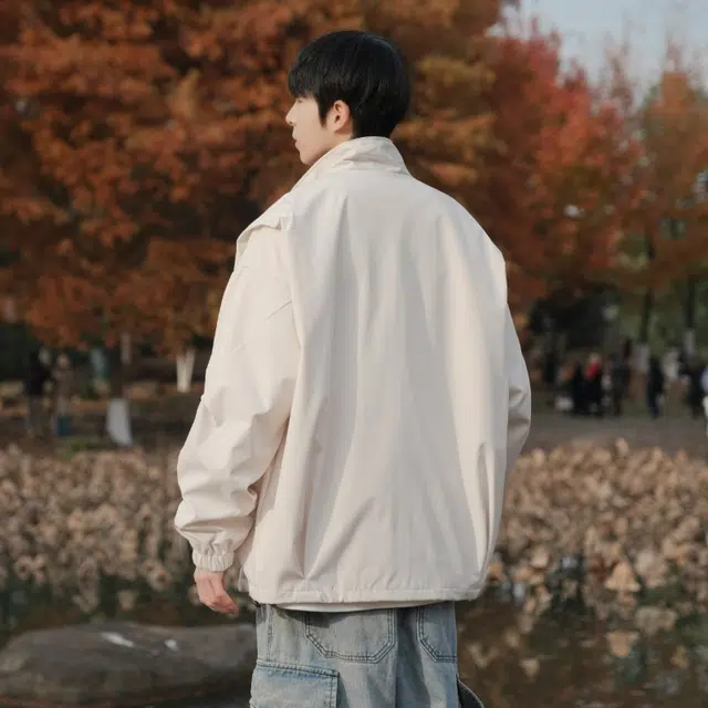 木木兔 潮牌美式高街男生穿搭长袖春秋外穿潮流百搭男士秋冬衣服国潮休闲简约户外徒步外套夹克 男女同款