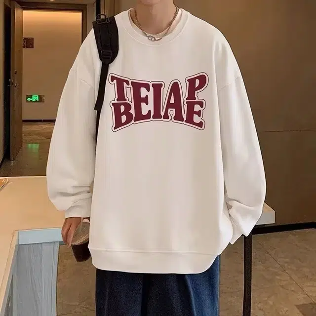 木木兔 卡通美式高街重磅男士长袖男款外套春秋情侣款秋季穿搭秋天轻奢潮流百搭衣服国潮时尚宽松上衣卫衣 男女同款