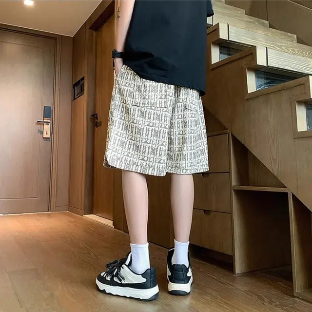 木木兔 美式男士短裤夏季潮流百搭男生裤子简约休闲夏天工装裤 男款