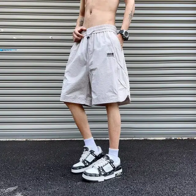 木木兔 美式男士短裤夏季潮流百搭男生裤子网红直筒简约休闲夏天工装裤 男款