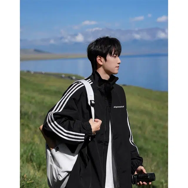 木木兔 美式高街重磅男士长袖外穿秋冬穿搭秋天休闲轻奢时尚潮流百搭衣服秋季国潮宽松外套夹克 男款