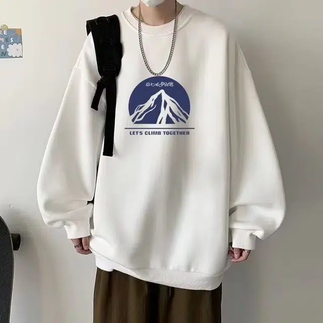 木木兔 卡通美式高街重磅男士长袖男款时尚外套春秋情侣款秋季穿搭秋天轻奢潮流百搭衣服国潮宽松上衣卫衣 男女同款
