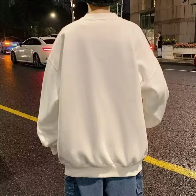 木木兔 美式高街重磅外套长袖男生秋冬潮流穿搭简约男款帅气早秋轻奢百搭秋季衣服国潮宽松无帽情侣款字母上衣卫衣 男女同款