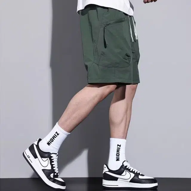 木木兔 美式男士短裤夏季潮流百搭男生裤子透气薄款休闲夏天工装裤 男款