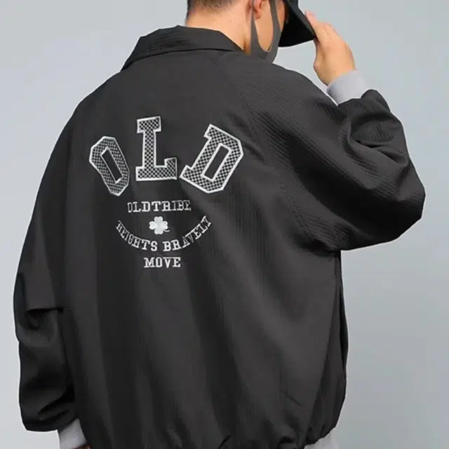 木木兔 潮牌美式高街男生穿搭长袖春秋外穿潮流百搭男士秋冬衣服国潮简约时尚休闲户外外套夹克 男女同款