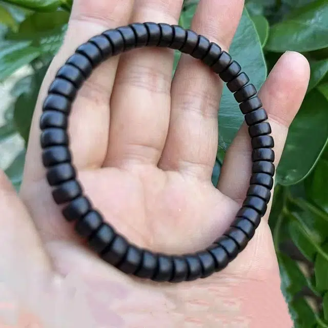 舞依翡 片珠药片珠绕指柔精工 黑檀 手串 男女同款情侣款