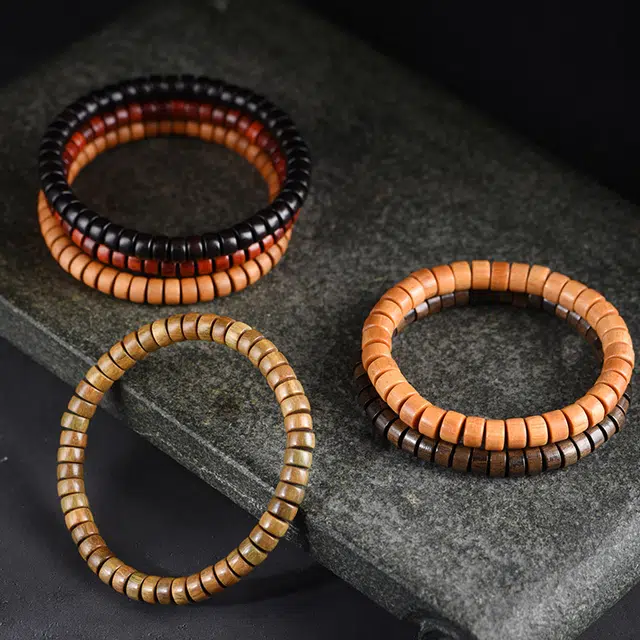 舞依翡 药片玩佛珠泥鳅背把玩 崖柏 手串 男女同款情侣款