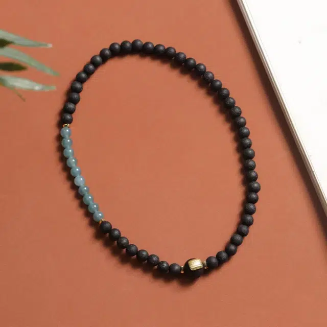 舞依翡 佛珠双圈文玩配饰五条经圆珠新中式国风珠串#好运 降真香 木作手串 男女同款情侣款