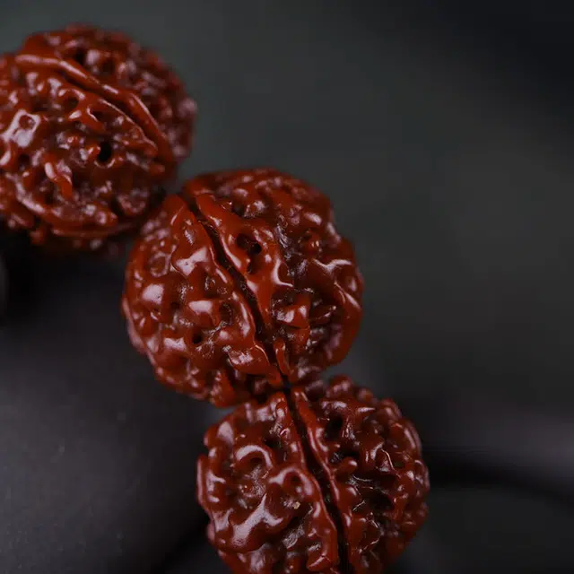 舞依翡 盘玩爆肉纹原籽佛珠 金刚菩提 手串 男款