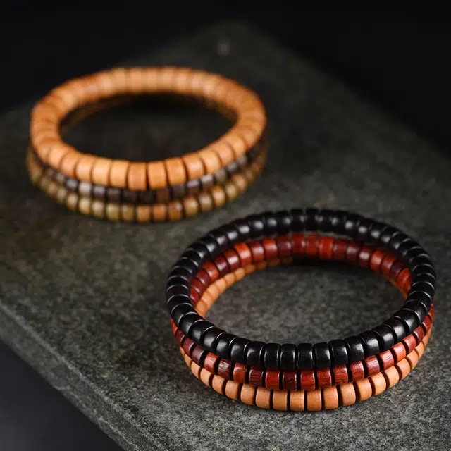 舞依翡 药片玩佛珠泥鳅背把玩 崖柏 手串 男女同款情侣款