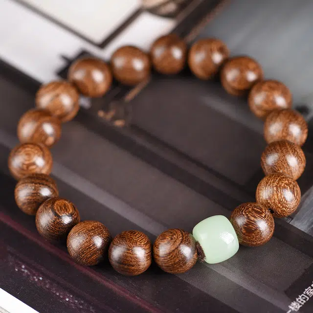 舞依翡 玄同佛珠顺纹流行时尚 金丝檀木 手串 男女同款情侣款