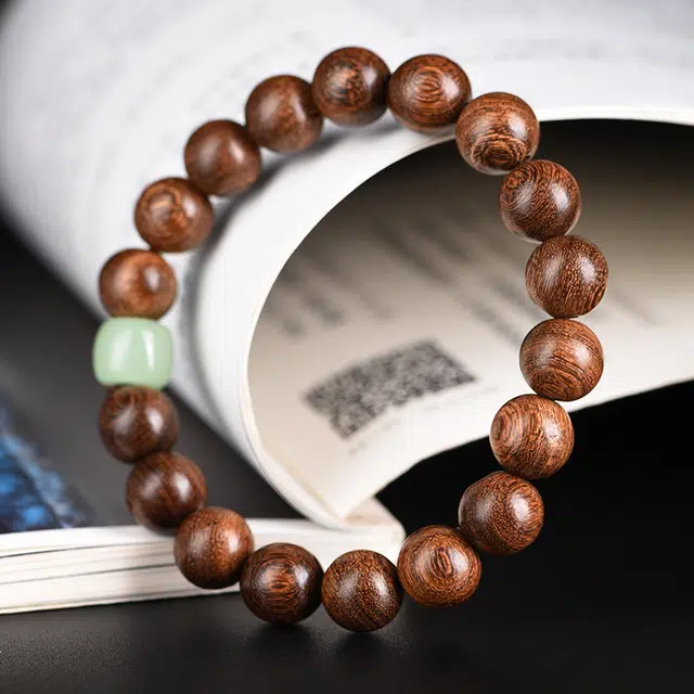 舞依翡 玄同佛珠顺纹流行时尚 金丝檀木 手串 男女同款情侣款